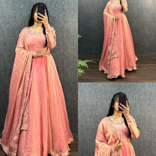 SPACE SILK ANARKALI