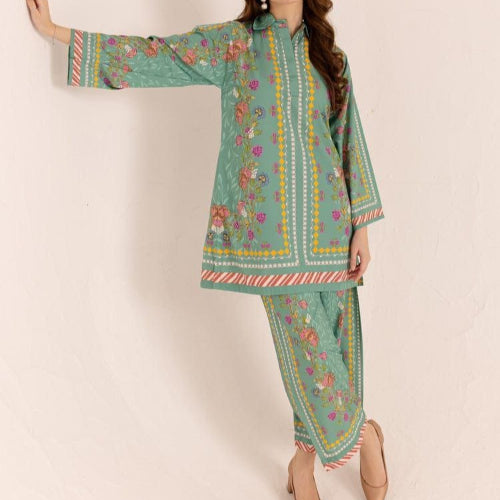 FLORAL PRINTED KURTA SET