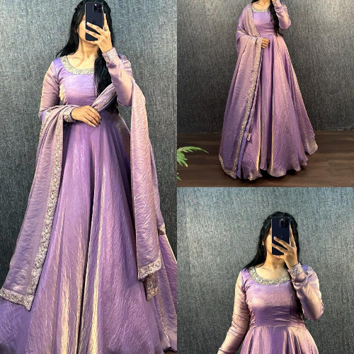 SPACE SILK ANARKALI