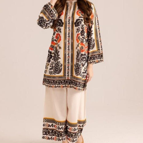 FLORAL PRINTED KURTA SET