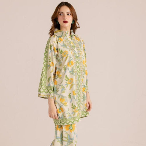FLORAL PRINTED KURTA SET